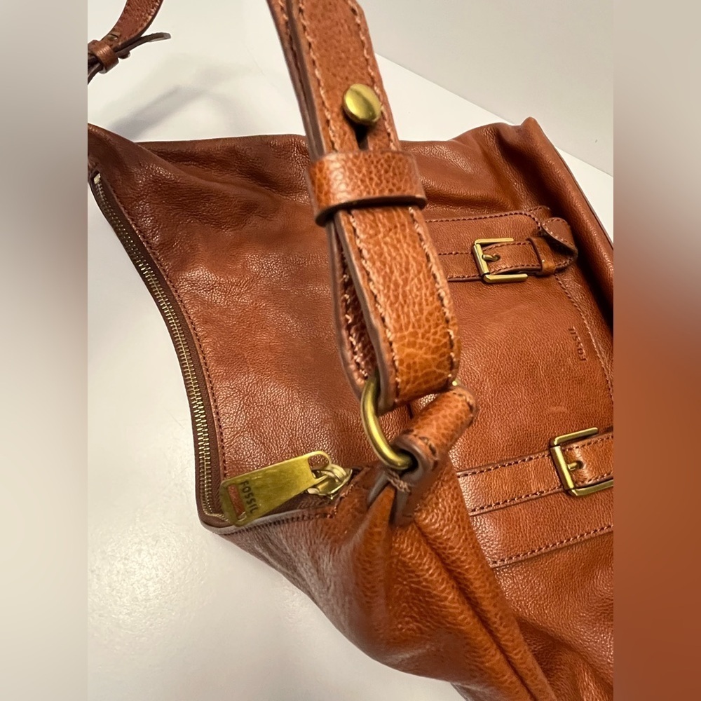 🍂 Fossil Cleo Hobo Leather Shoulder Bag​​​ - Picture 11 of 16